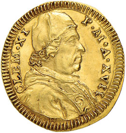 Clemente XI (1700-1721) Mezzo ... 