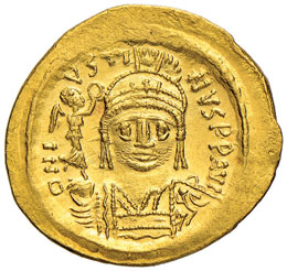 Giustino II (565-578) Solido – ... 