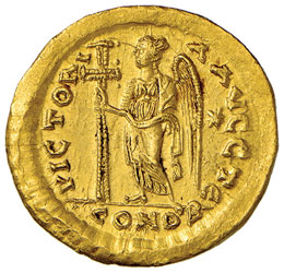 Zeno (475-476) Solido ... 