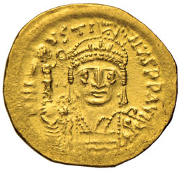 Giustino II (565-578) Solido – ... 