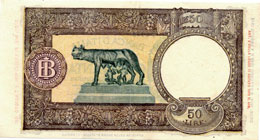 Banca d’Italia - 50 Lire ... 
