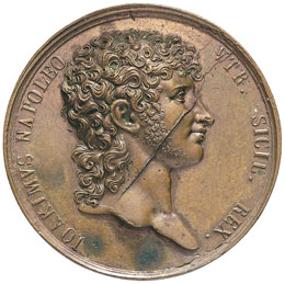 NAPOLI Murat (1808-1815) Medaglia ... 