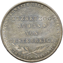 GERMANIA Francoforte – 2 Gulden ... 