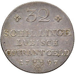 GERMANIA Lubecca – 32 Schilling ... 