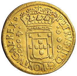BRASILE Pedro II (1683-1706) 4.000 ... 