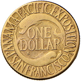 USA Dollaro 1915 Panama Exposition ... 