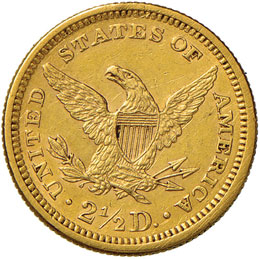 USA 2,50 Dollari 1873 - Fr. 114 AU ... 