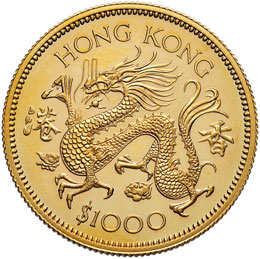 HONG KONG 1.000 Dollari 1976 – ... 