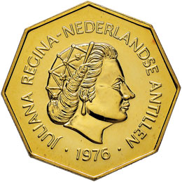 ANTILLE OLANDESI 200 Gulden 1976 - ... 