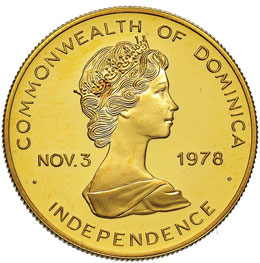 DOMINICA 150 Dollari 1978 – Fr. ... 