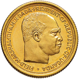 UGANDA Pound 1975 President Idi ... 