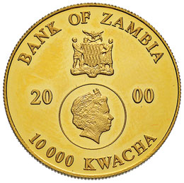 ZAMBIA 10.000 Kwacha 2000 – Fr. ... 