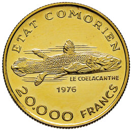 COMORE 20.000 Franchi 1976 – Fr. ... 