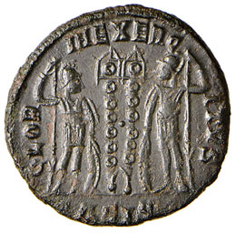 Delmazio (335-337) Follis (Siscia) ... 