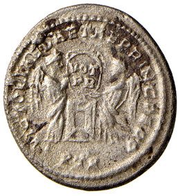 Costantino I (307-337) Follis ... 