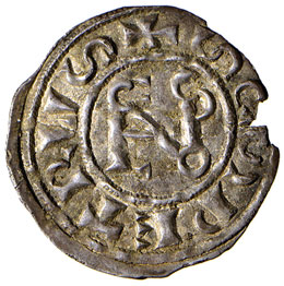 Nicolò I (858-867) Denaro con ... 
