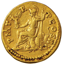 Adriano (117-138) Aureo – Busto ... 