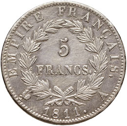 FRANCIA Napoleone (1804-1814) 5 ... 