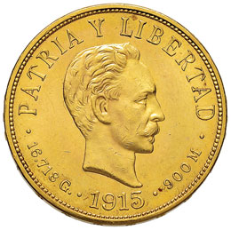 CUBA 10 Pesos 1915 – Fr. 3 AU (g ... 