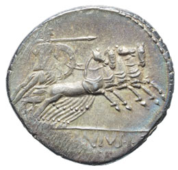 Licinia - Denario (90-79 a.C.) ... 