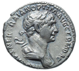 Traiano (98-117) Denario - Busto ... 