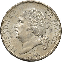 FRANCIA Luigi XVIII (1814-1815) 5 ... 