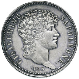 NAPOLI Murat (1808-1815) 5 Lire ... 