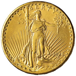 USA 20 Dollari 1928 – Fr. 185 AU ... 