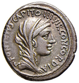 Didia - Titus Didius - Denario (55 ... 