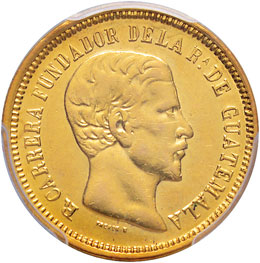 GUATEMALA Repubblica – 4 Pesos ... 