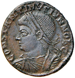 Costantino II (337-340) Follis - ... 