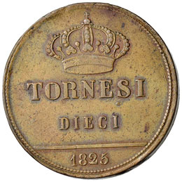 NAPOLI Francesco I (1825-1830) 10 ... 