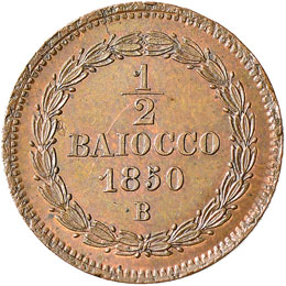 Pio IX (1846-1878) Bologna - Mezzo ... 