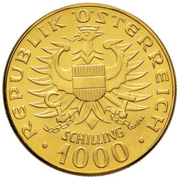AUSTRIA Repubblica (1918-) 1.000 ... 