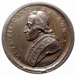 Pio VII (1800-1823) Medaglia A. X ... 