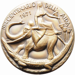 Giuseppe Verdi Medaglia 1971, ... 