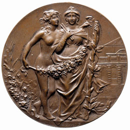 Firenze Medaglia 1896-97, Festa ... 