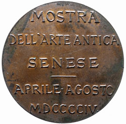 Siena Medaglia 1904, Mostra ... 