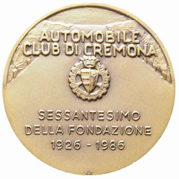 Cremona Medaglia 1986, Automobile ... 
