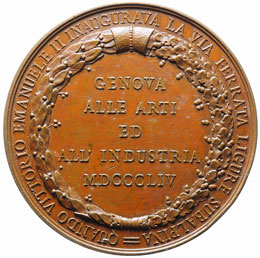 Genova Medaglia 1854, ... 