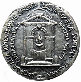 Ravenna Medaglia 1973, Dante ... 