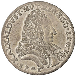 MODENA Rinaldo (1706-1737) Ducato ... 