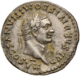 Domiziano (81-96) Denario (coniato ... 