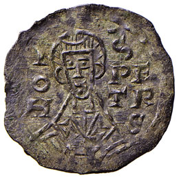 Giovanni X (914-928) Denaro con ... 