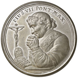 Pio VI (1774-1799) Medaglia a ... 