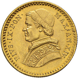 Pio IX (1846-1878) 2,50 Scudi 1859 ... 