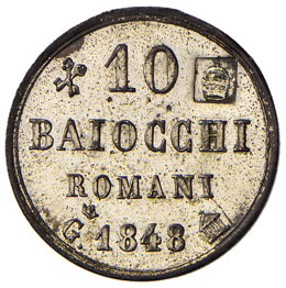 Pio IX (1846-1878) Bologna - 10 ... 