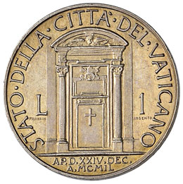 Pio XII (1939-1958) Lira 1950 ... 