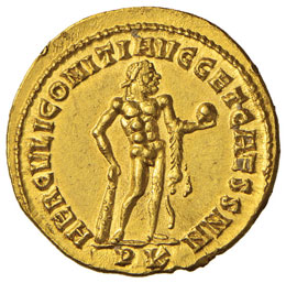 Massimiano (285-305) Aureo ... 