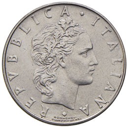 REPUBBLICA ITALIANA 50 Lire 1957 ... 